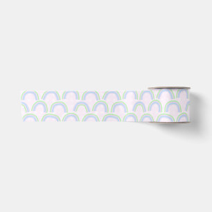 Pastel Rainbow Pink Lint