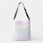 Pastel Rainbow Pois sac de carrosserie (Dos)