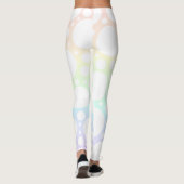 Pastel Rainbow Polka Dot Leggings (Dos)