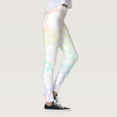 Pastel Rainbow Polka Dot Leggings (Droite)