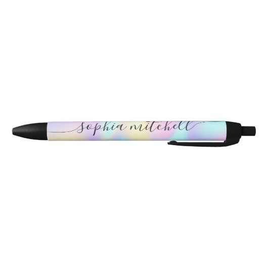 Pastel Rainbow Script Calligraphique Stylo d'encre (Bas)