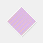 Pastel Rainbow Six Pointed Stars Decoupage Servett Servet (Hoek)