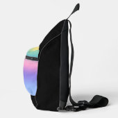 Pastel Rainbow Sky Aesthetic Ombre Gradient  Sling Bag (Rechts)