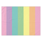Pastel Rainbow Stripe Nappe (Devant (Horizontal))