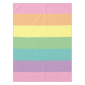 Pastel Rainbow Stripe Nappe (Devant)