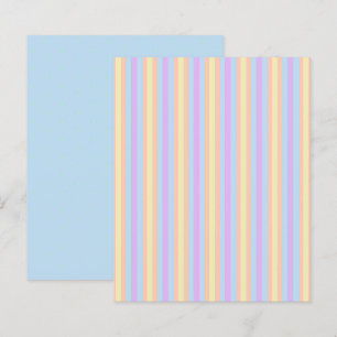 Pastel Rainbow Stripes et Spots papier de scrapboo