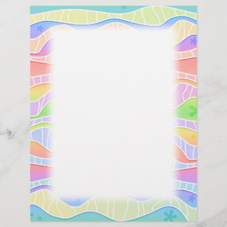  PASTEL RAINBOW STRIPES FLYER