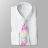 Pastel Rainbow Tie Dye Aquarelle Cravates (Attaché)