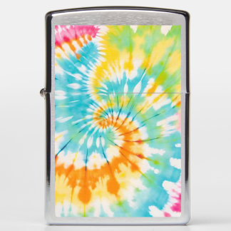 Pastel Rainbow Tie Dye Spiral Pattern