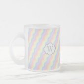 Pastel Rainbow Waves Mug (Gauche)