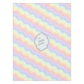 Pastel Rainbow Waves Nappe (Devant)