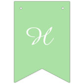Pastel Rainbows Heureux drapeaux de Bunting Annive (Deuxième drapeau)