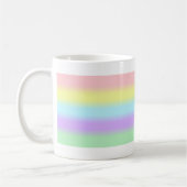 Pastel rayures Mug (Gauche)