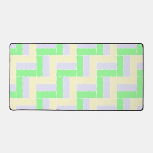 Pastel Rectangles Lignes en pointillé blanc Motif (Recto)