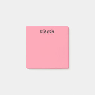 Pastel Red Post-it® Notes