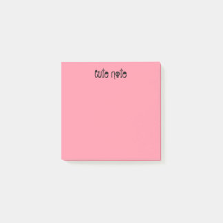 Pastel Red Post-it® Notes