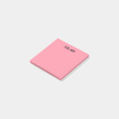 Pastel Red Post-it® Notes (Schuin)
