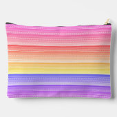 Pastel regenboog aztec patroon gepersonaliseerd etui (Achterkant)