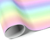 Pastel Regenboog Cadeaupapier (Rol Hoek)