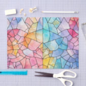 Pastel Regenboog Decoupage Tissuepapier (Craft)