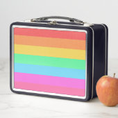 Pastel regenboog kleur strepen ontwerp (In situ)