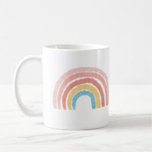 Pastel Regenboog Koffiemok