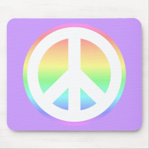 Pastel Regenboog Muismat