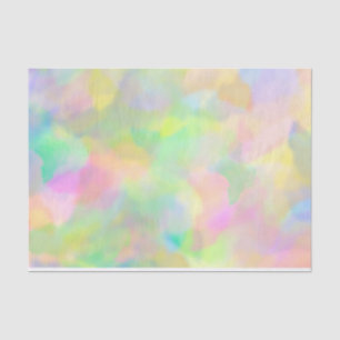 Pastel Regenboog Tissuepapier