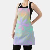 Pastel Regenbooggradiënt Funky Schort (Insitu)