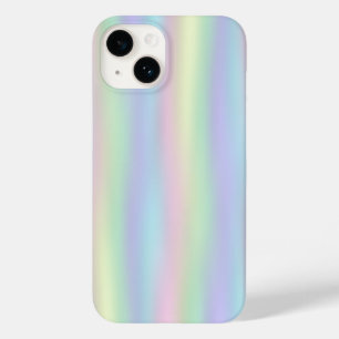 Pastel regenboogholografisch Aangepaste telefoon Case-Mate iPhone 14 Hoesje