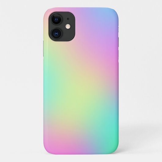 Pastel regenboogkleuren Abstract vervagen gradiënt Case-Mate iPhone Case (Achterkant)