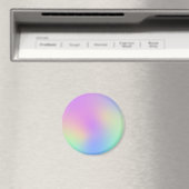 Pastel regenboogkleuren Abstract vervagen gradiënt Magneet (Insitu (Vaatwasser))