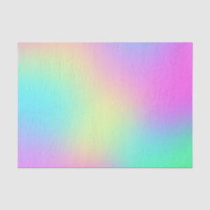 Pastel regenboogkleuren Abstract vervagen gradiënt Tissuepapier