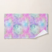 Pastel regenboogwolk BATHROOM TOWEL SET Bad Handdoek (Handdoek)
