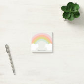 Pastel Regenboogwolk Cute Post-it® Notes (Kantoor)