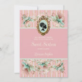 Pastel Regency Era Sweet sixteen Invitation (Devant)