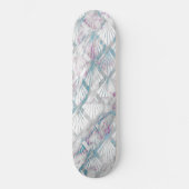 PASTEL RETRO DIAMOND MARBLE SKATEBOARD DECK (Voorkant)