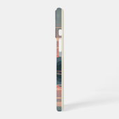 Pastel Retro Lake iPhone 16 Hoesje (Linkerkant)