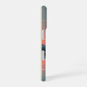 Pastel Retro Lake iPhone 16 Hoesje (Rechterkant)