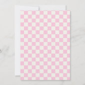 Pastel Retro Roller Skating Party Invitation (Dos)