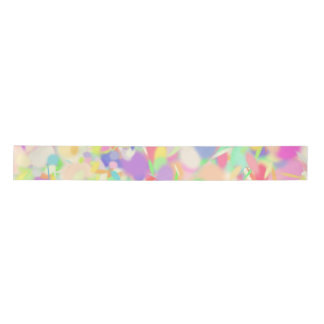 Pastel ribbon lint