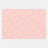 Pastel Rose Avec Feuilles De Papier D'Enveloppemen (Devant 2)