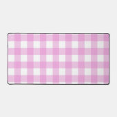 Pastel rose et blanc plaid (Recto)