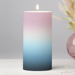 Pastel rose et bleu Dégradé Indigo Rose Ombre