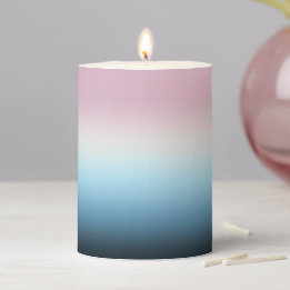 Pastel rose et bleu Dégradé Indigo Rose Ombre