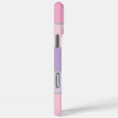 pastel rose et violet iPhone / coque ipad (Verso / Droite)