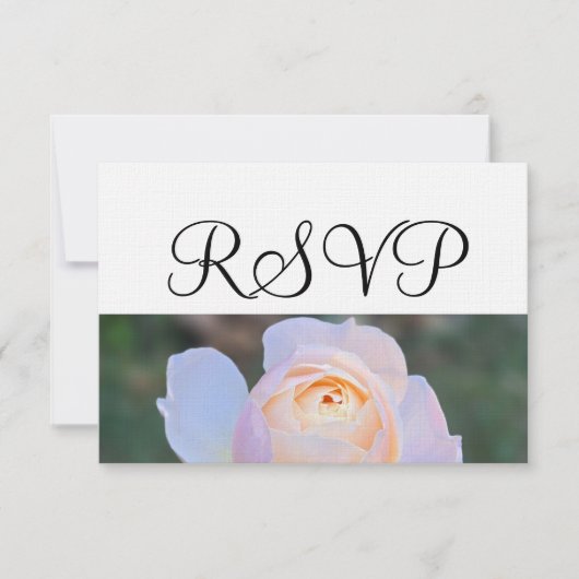 Pastel Rose Rose RSVP (Devant)