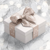 Pastel Roze Beige D2AFA1 Gingerbread Heren Lint