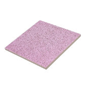 Pastel roze betontextuur tegeltje (Zijkant)