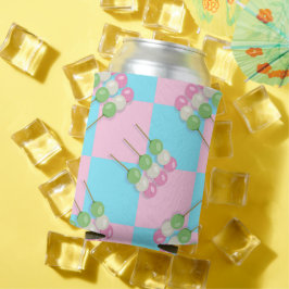 Pastel Roze Blauw Geruite Dango Koeler